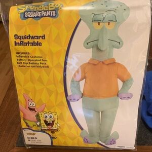 SpongeBob SquarePants Squidward Inflatable with Orange and Green